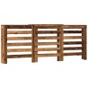 Cache-radiateur vieux bois 205x21,5x83,5 cm bois d'ingénierie 