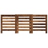 Cache-radiateur vieux bois 205x21,5x83,5 cm bois d'ingénierie 