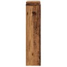 Cache-radiateur vieux bois 205x21,5x83,5 cm bois d'ingénierie 