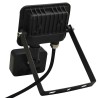 Projecteur à LED avec capteur 10 W Blanc chaud  