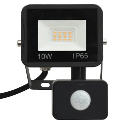 Projecteur à LED avec capteur 10 W Blanc chaud  