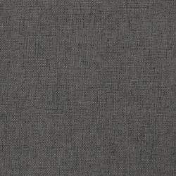 Chaise de relaxation avec repose-pied Gris foncé Tissu 
