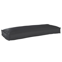 Coussins de palette pour banc 2 pcs Noir 100x40x8 cm Tissu Oxford 