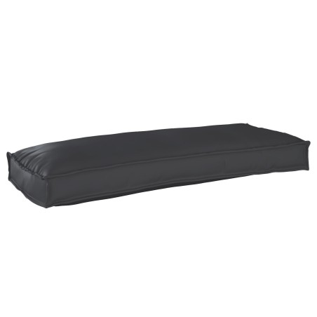 Coussins de palette pour banc 2 pcs Noir 100x40x8 cm Tissu Oxford 