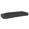 Coussins de palette pour banc 2 pcs Noir 100x40x8 cm Tissu Oxford 