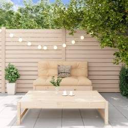 Salon de jardin 2 pcs bois de pin massif 