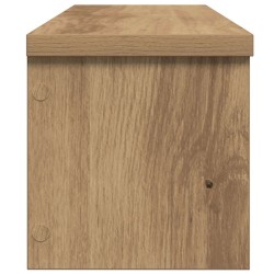 Étagère de cuisine empilable chêne artisanal 50x15x16 cm 