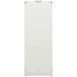Portant de bois chauffage blanc 40x30x80 cm 