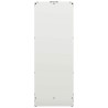 Portant de bois chauffage blanc 40x30x80 cm 