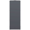Portant de bois chauffage anthracite 40x30x80 cm 