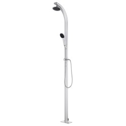 Douche de jardin 215 cm Aluminium 