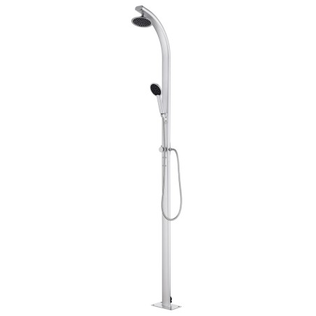 Douche de jardin 215 cm Aluminium 