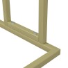 Porte-serviettes sur pied Doré 48x24x78,5 cm Fer 