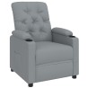 Fauteuil inclinable Gris clair Tissu 