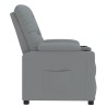 Fauteuil inclinable Gris clair Tissu 