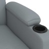 Fauteuil inclinable Gris clair Tissu 