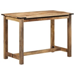 Table à manger 110x55x75 cm bois de manguier massif 