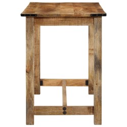 Table à manger 110x55x75 cm bois de manguier massif 