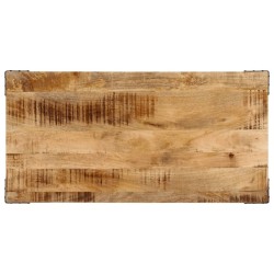 Table à manger 110x55x75 cm bois de manguier massif 