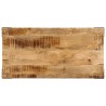 Table à manger 110x55x75 cm bois de manguier massif 