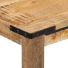 Table à manger 110x55x75 cm bois de manguier massif 