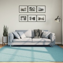 Tapis OVIEDO à poils courts vert 200x200 cm 