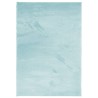 Tapis OVIEDO à poils courts vert 200x200 cm 