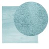 Tapis OVIEDO à poils courts vert 200x200 cm 