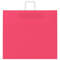 Sacs en papier 250 pcs avec poignées rose 54x15x49 cm 