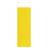 Sacs en papier 250 pcs avec poignées jaune 54x15x49 cm 
