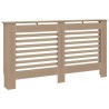 Cache-radiateur 152x19x81,5 cm MDF 
