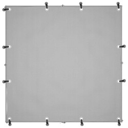 Chenil Argenté 110x110x110 cm Acier 