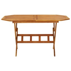 Ensemble à manger de jardin 7 pcs Bois d'acacia massif 