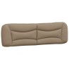 Lit avec matelas cappuccino 180x200 cm similicuir 