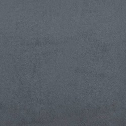 Ensemble de canapés 2 pcs gris foncé velours 