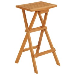 Ensemble de bar pliable 5 pcs Bois de teck massif  