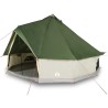 Tente familiale tipi 8 personnes vert imperméable 