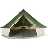 Tente familiale tipi 8 personnes vert imperméable 