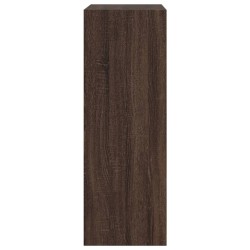 Armoire à chaussures chêne marron 60x34x96,5 cm bois ingénierie 