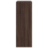 Armoire à chaussures chêne marron 60x34x96,5 cm bois ingénierie 