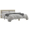 Cadre de lit sans matelas chêne sonoma 150x200 cm 