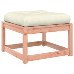 Salon de jardin 4 pcs avec coussins bois massif douglas 