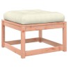 Salon de jardin 4 pcs avec coussins bois massif douglas 