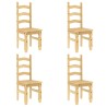 Ensemble à manger Panama 5 pcs bois de pin massif 
