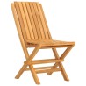 Ensemble à manger de jardin 5 pcs Bois de teck massif 