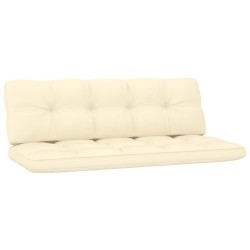 Salon de jardin 2 pcs avec coussins bois de pin imprégné 