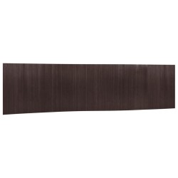 Cloison de séparation marron foncé 165x800 cm bambou 