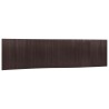 Cloison de séparation marron foncé 165x800 cm bambou 