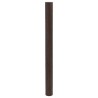 Cloison de séparation marron foncé 165x800 cm bambou 
