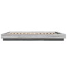 Cadre de lit sans matelas sonoma gris 140x190 cm 